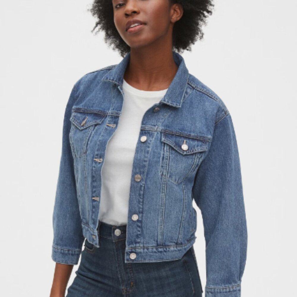 GAP Blue Denim Jean Jacket